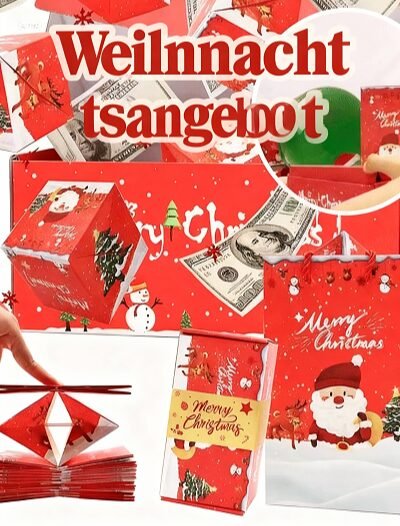 🌲Kaufe 2 Erhalte 1🎁Überraschungsbox Geschenkbox